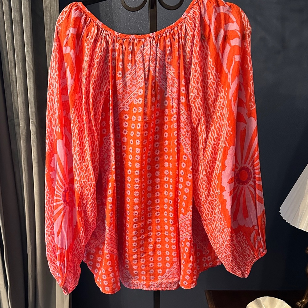 FP Movement by Free People Elena Floral Blouse - Picture 2 of 3